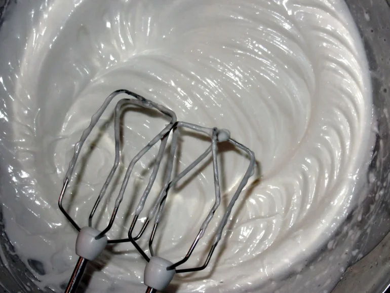 Eischnee Mixer Backen Teig Eiklar