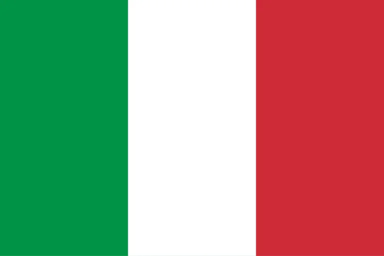 Flagge von Italien