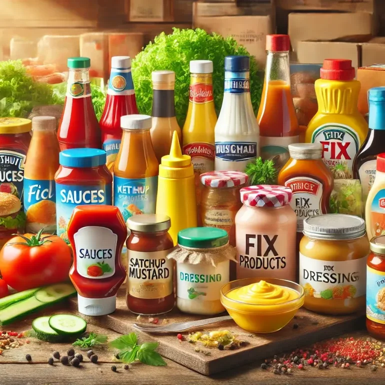 Saucen Dressing Fixprodukte