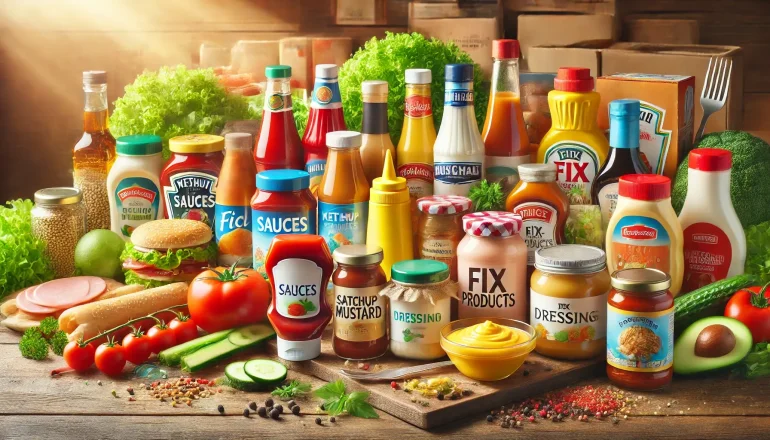 Saucen Dressing Fixprodukte